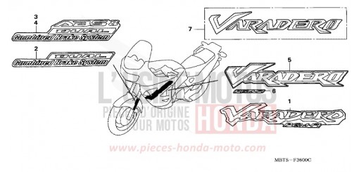 MARK (E,ED,EK,F,G) XL1000VA4 de 2004
